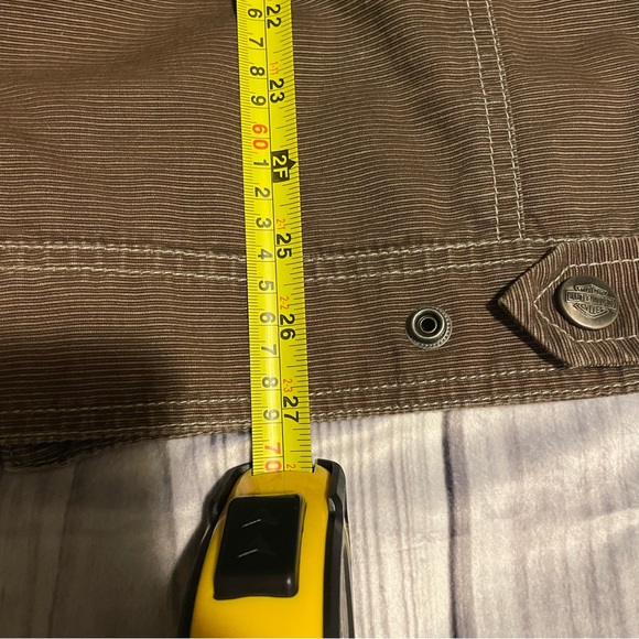 Men's Harley Davidson Genuine  Motorclothes Military Style 2011 Jacket - Picture 8 of 16